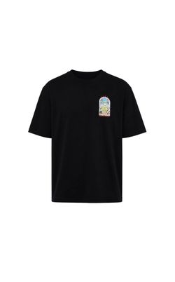 CASABLANCA ORCHID COURT CLASSIC T-SHIRT LARGE