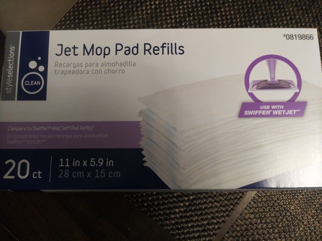Jet Mop Pad Refills