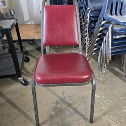 Red Stacking Chair 