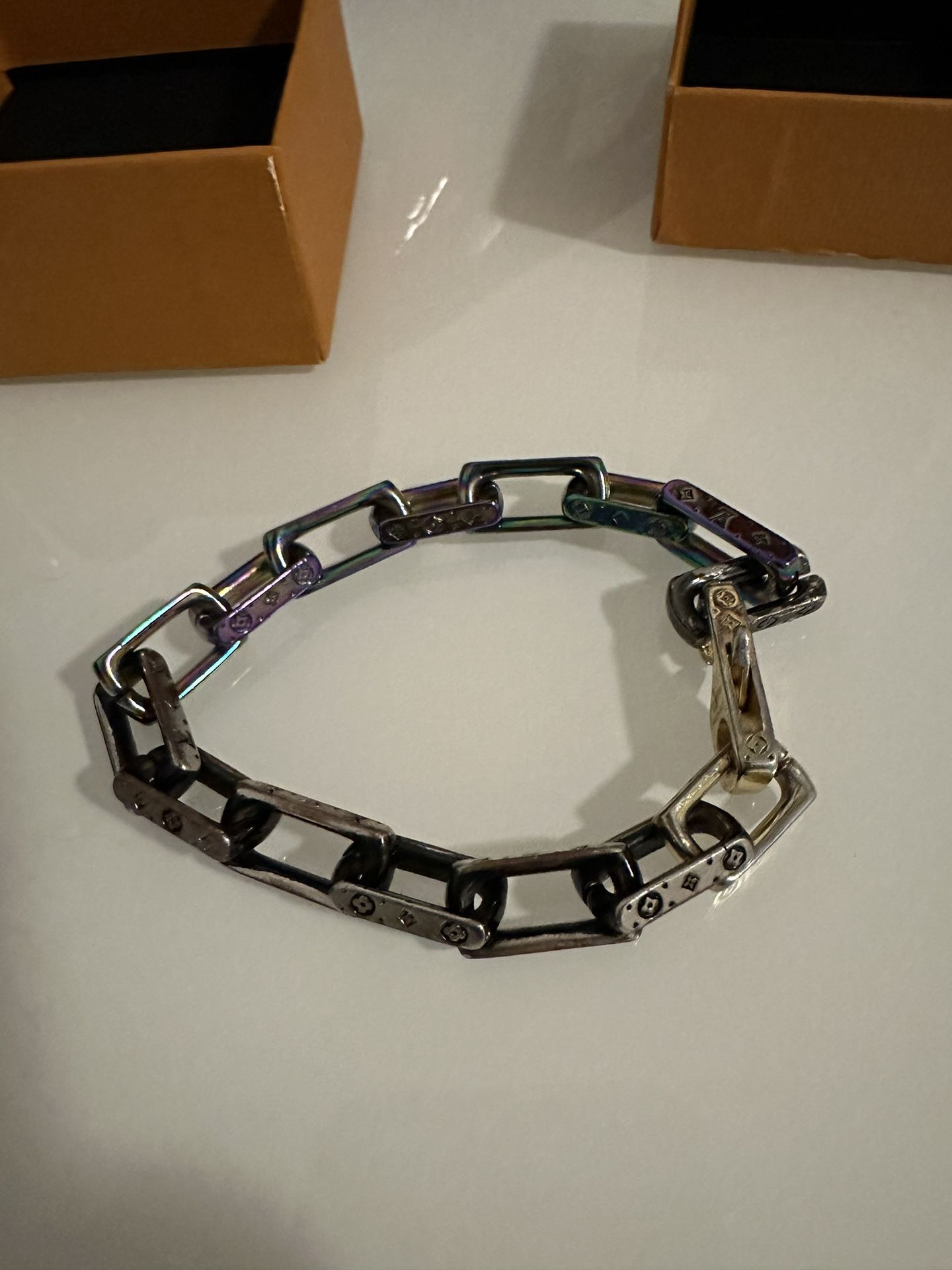 Louis Vuitton Monogram Chain Bracelet