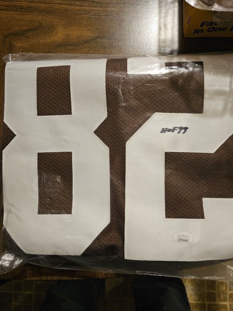 Ozzie Newsome Autograph Jersey
