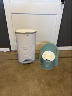 Diaper Pail and potty trainer