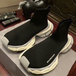 Balenciaga Sock Sneaker 'Black White'