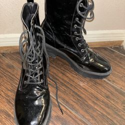 Forever 21 Vegan Leather Boots