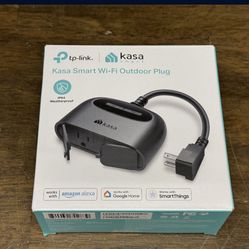 TP Link Kasa WiFi  Outdoor Smart Plug Google Alexa