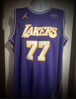 Los Angeles Lakers #77 Luka Doncic Basketball Jersey - S,M,L,XL,2X