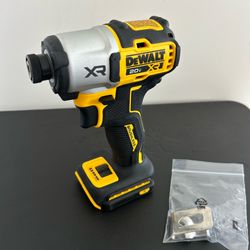 $100 NEW Dewalt XR 1/4” 3-Speed Impact Driver (TOOL-ONLY) 20-Volt Model DCF845