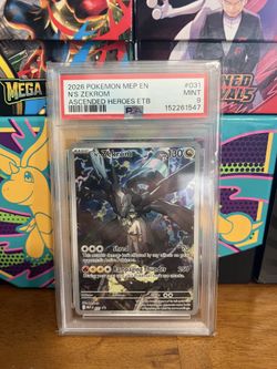 Pokemon PSA 9 Zekrom Ascended Heroes