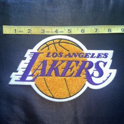 Los Angeles Lakers Large Logo Patch (Approx. 9”)