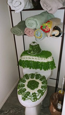 Home made bath Room decor