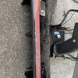 MTD 40in Plow For A Riding Lawn Mower -new