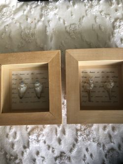 Beach theme shadow boxes