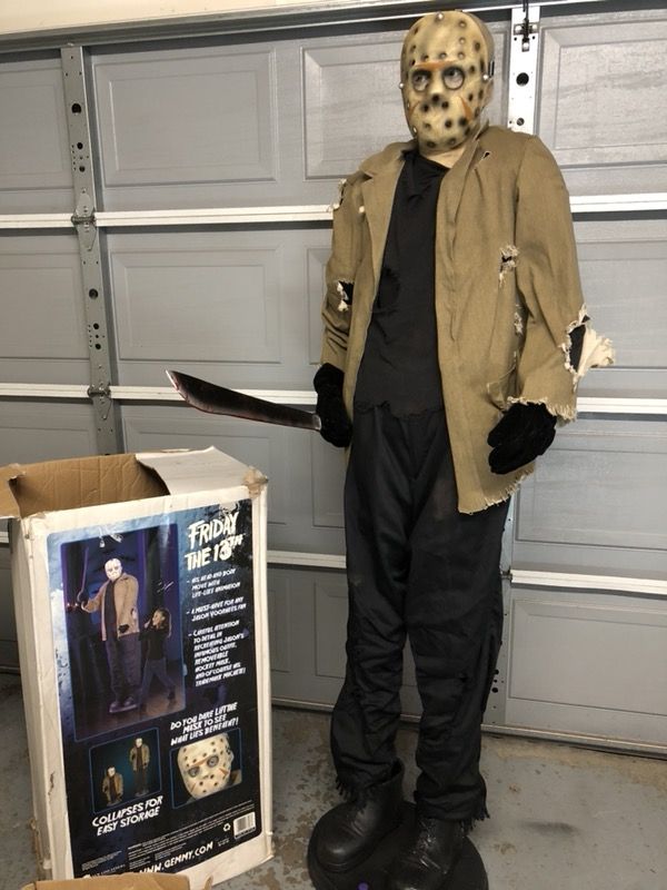 Friday The 13th 6 Feet Jason Voorhees Animatronic Halloween for Sale in  Bloomfield, NJ - OfferUp