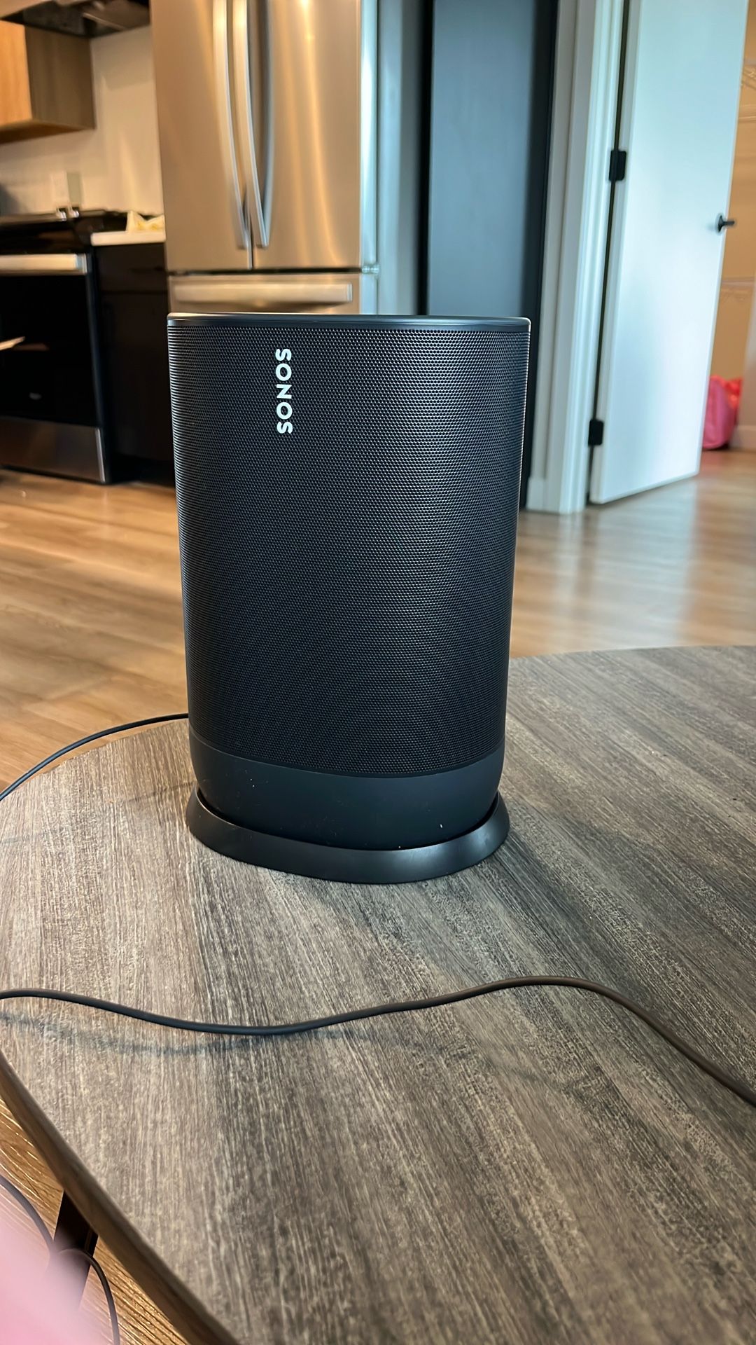 Sonos Move Portable Smart Speaker – Black, Includes Charger – Barely Used