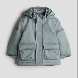 Boys Size 6x/7 WATER-RESISTANT & WIND RESISTANT PADDED PARKA