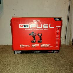 Milwaukee M18 FUEL 2-Tool Combo Kit (Drill & Impact Driver) - NEW!
