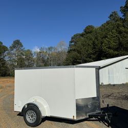 New 5x8 Enclosed Cargo Trailer 