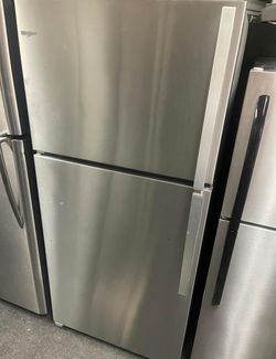 Stainless Steel Whirlpool Top Mount Refrigerator