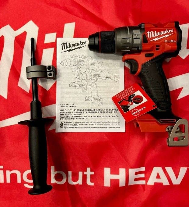 Milwaukee New Hammer Drill 18M Fuel 4th Generation