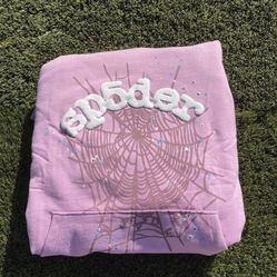Pink Sp5der hoodie