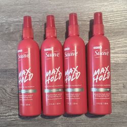 Suave Max Hold Unscented Hairspray $3 Each 