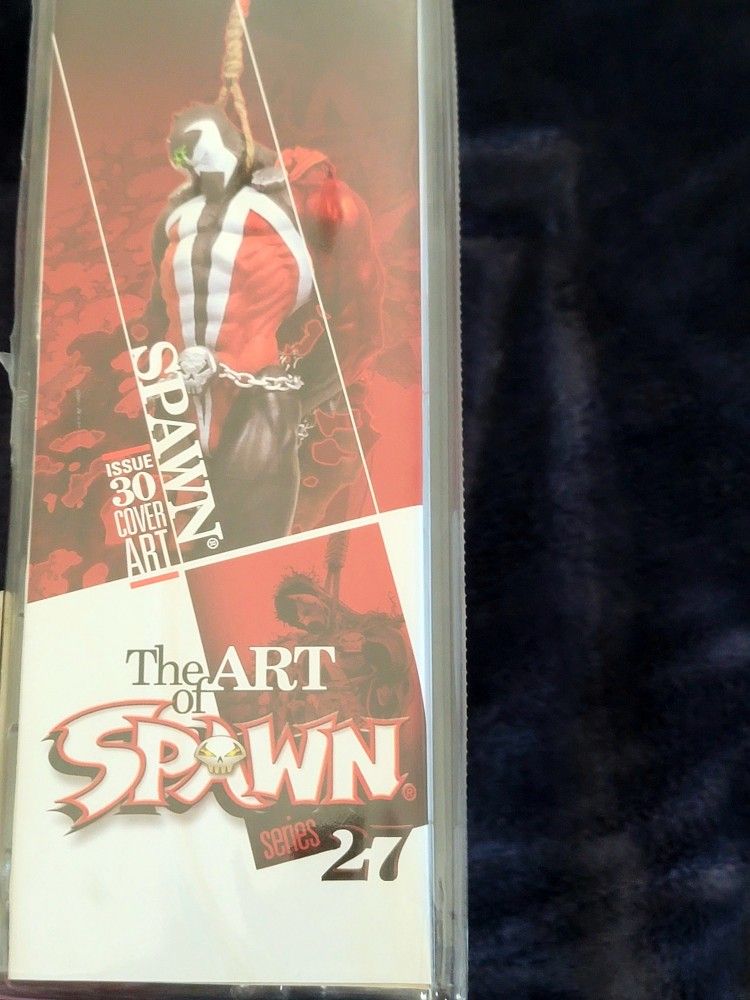 Hanging Spawn Figure Issue 30 Cover Art