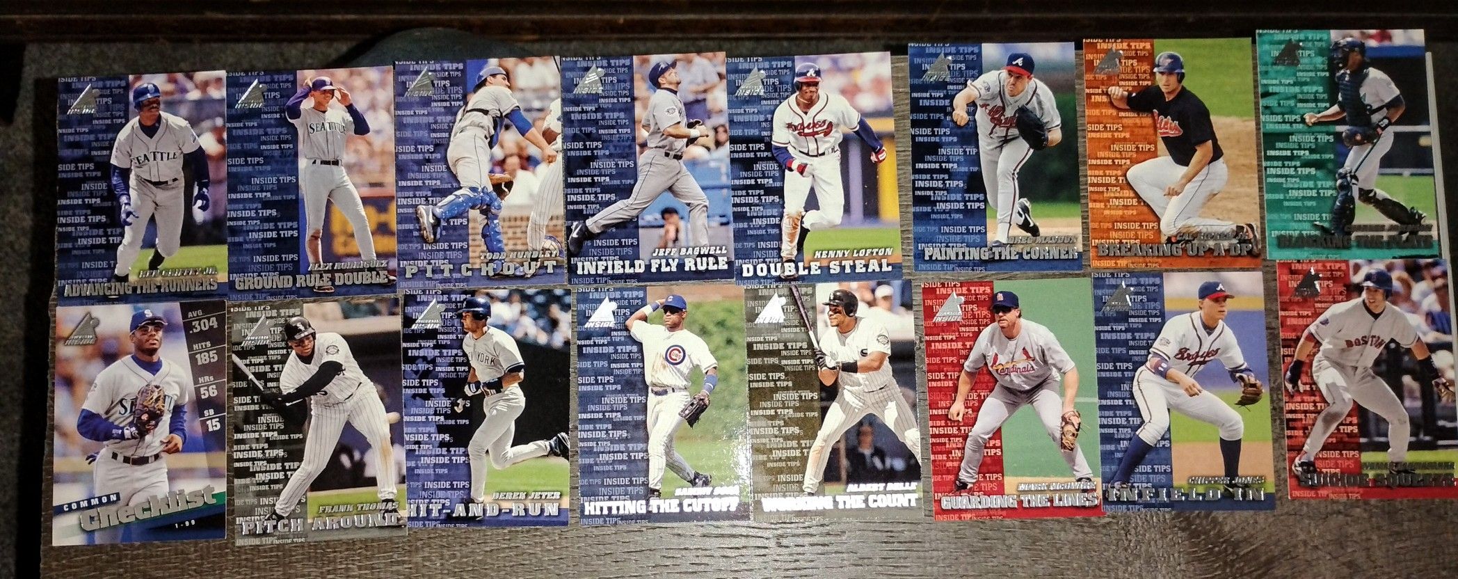 1998 Pinnacle Inside Baseball cards