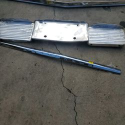 62 Ss Impala Parts Lisence Frame Hood And Trunk Panel Trim See Pictures Originals