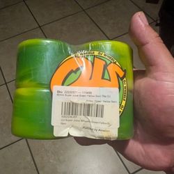 OJ Super Juice Wheels Green Yellow