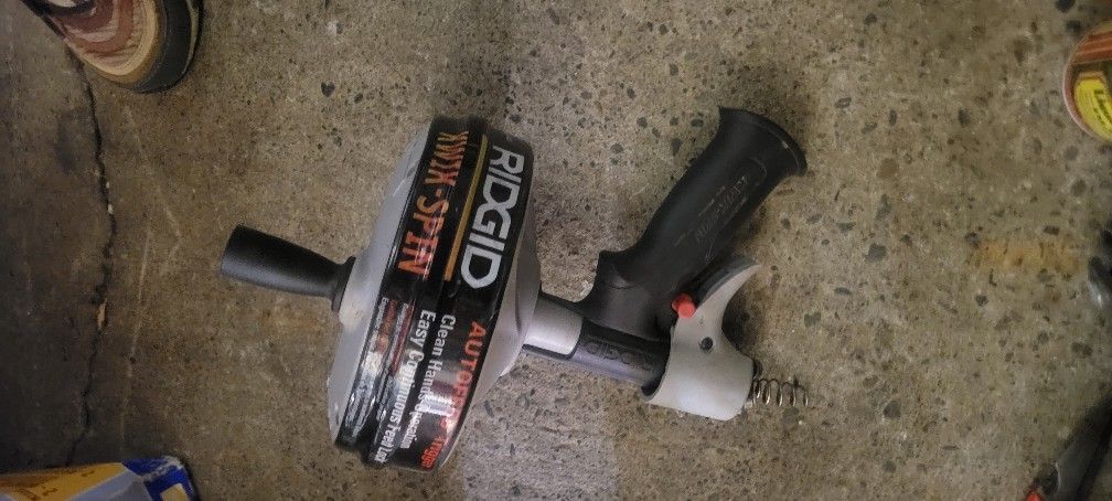 Rigid kwik Spin Drain Snake