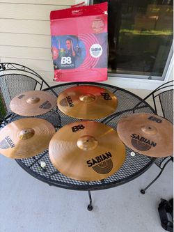 Sabían b8 performance set plus cymbals