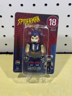 Marvel SPIDER MAN (Demongoblin) #18 Bearbrick Medicom 100% Keychain Japan