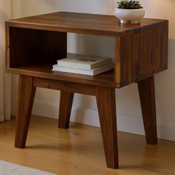 Acacia Serena Nightstand Walnut