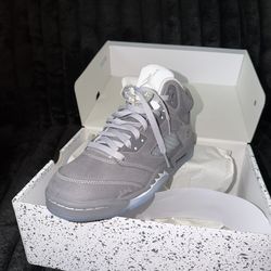 jordan 5 wolf grey