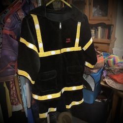 Fireman Costume Jacket , And Pants Vintage $15