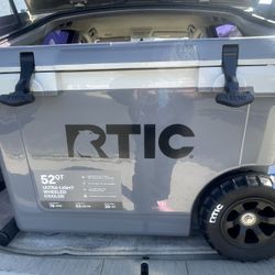 Rtic 52qt Wheeled Cooler 