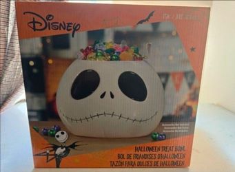 Jack Skellington candy bowl