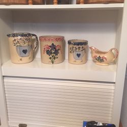 Ceramic Set Alpine Pottery 1997/8 Ohio