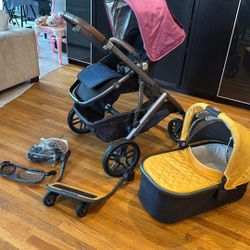 Uppa Baby Vista Stroller With Accessories