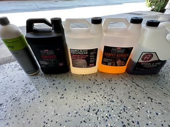 Car detailing products
