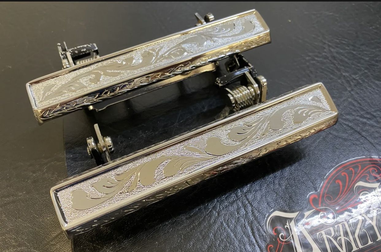 Engraved G-body Doorhandles