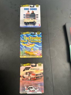 Hot Wheels Premium Pop Culture 3-Pack Lot
