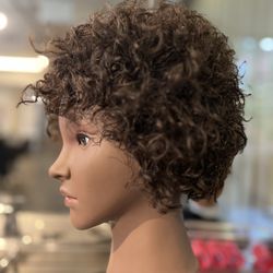 Maya - 100% Real Hair Head Mannequin- Provided By AVEDA INSTITUTE Beauty School