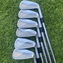 Taylormade P7MC Iron Set 5-9,PW Steel Shaft S-Flex