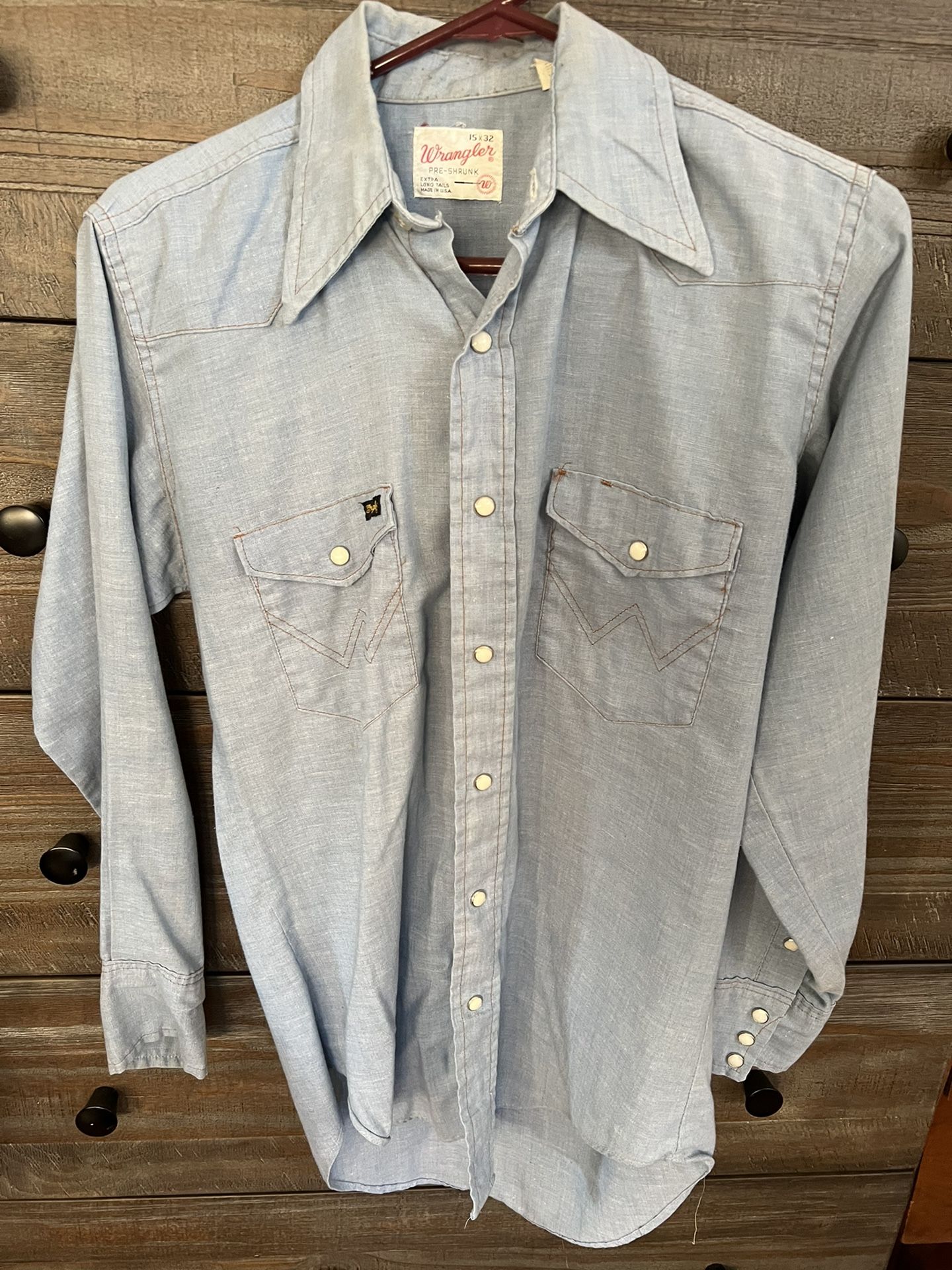 Vintage Wrangler Cowboy Shirt