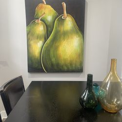 Contemporary Pear Wall Art