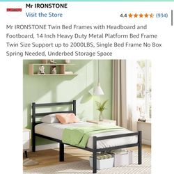 Twin Bed Frame 