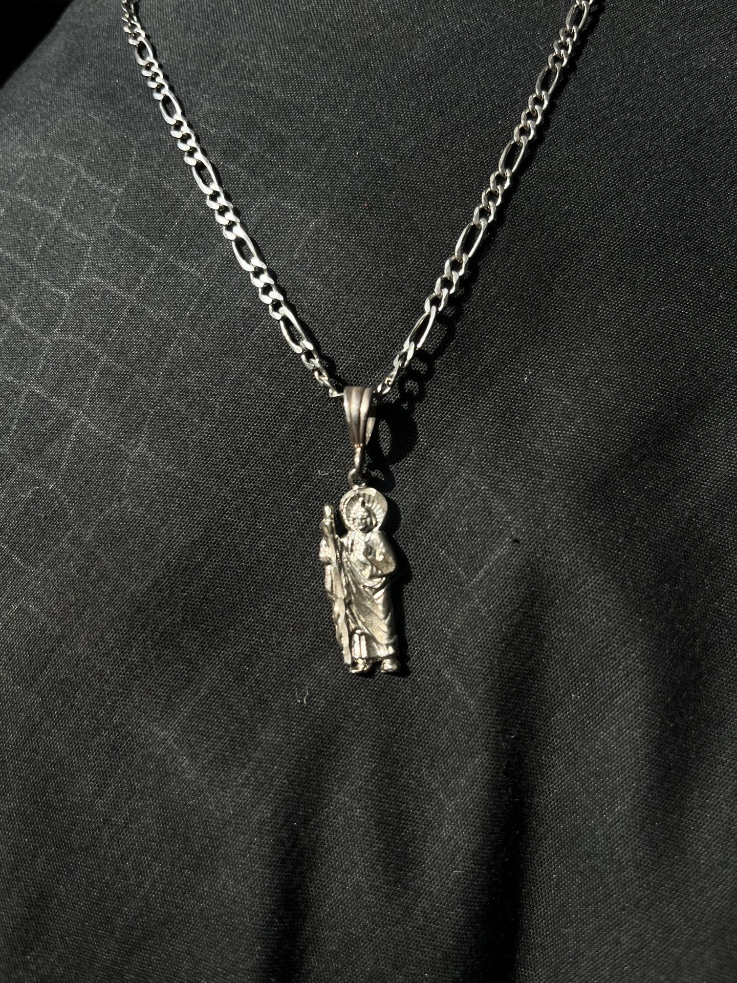 Italian Figaro Silver Chain 925 & Bracelet