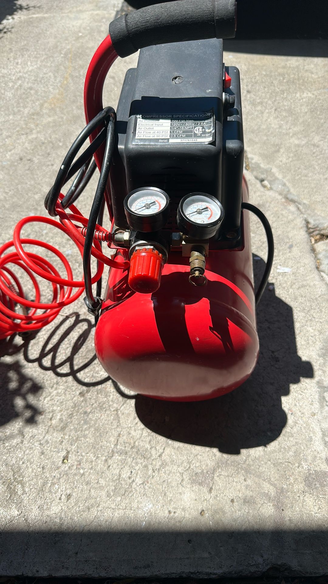 100psi Air Compressor