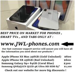 ^.^iPHONES X,XS,XR 201$ ^.^